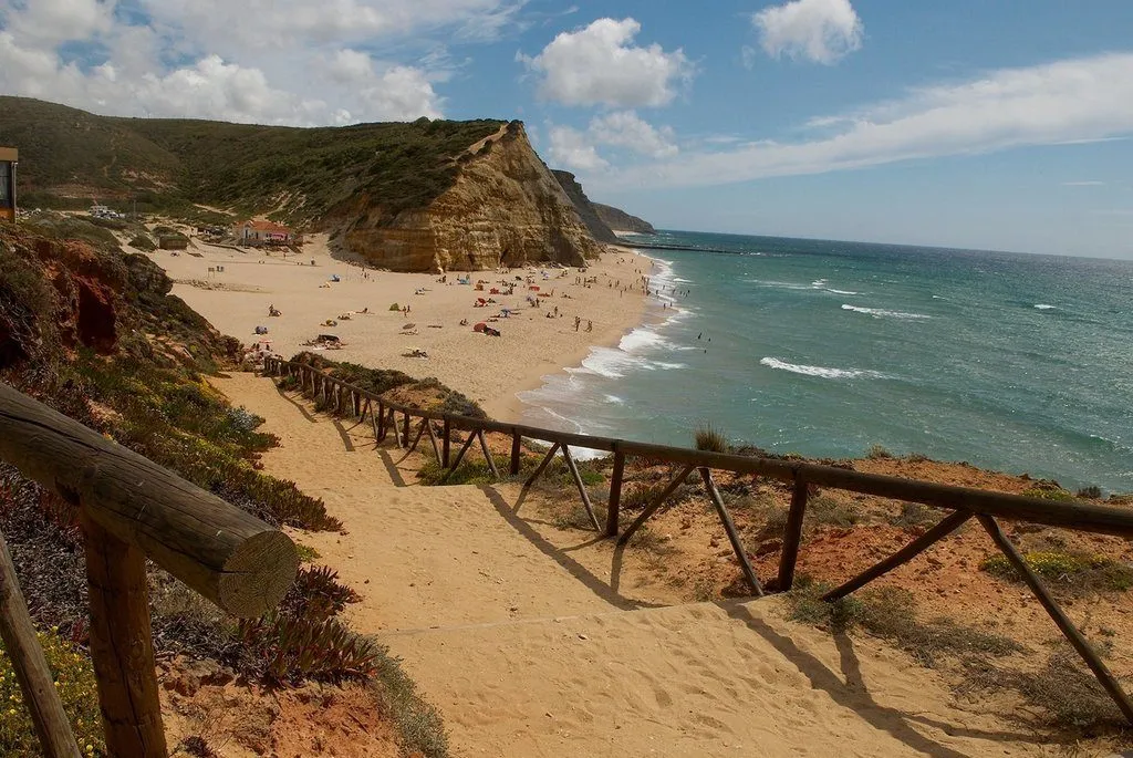 Praia de São Julião, perto do Ashram